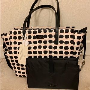 Authentic Kate Spade kaylie bay grove st baby bag